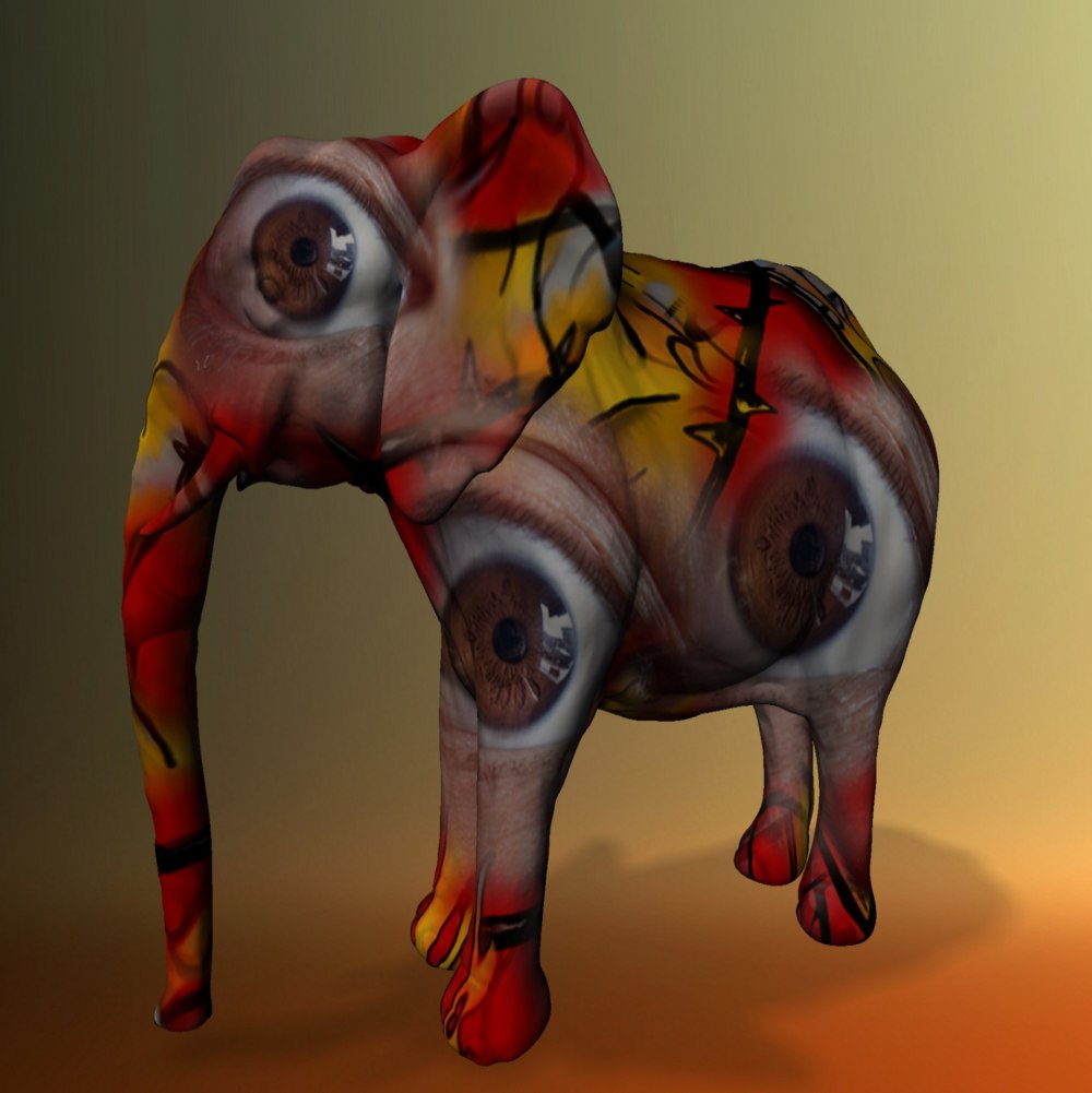 Африка животные 3d
