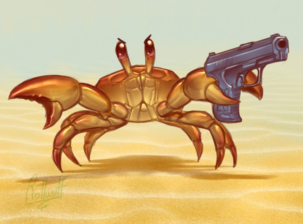 Краб с пушкой