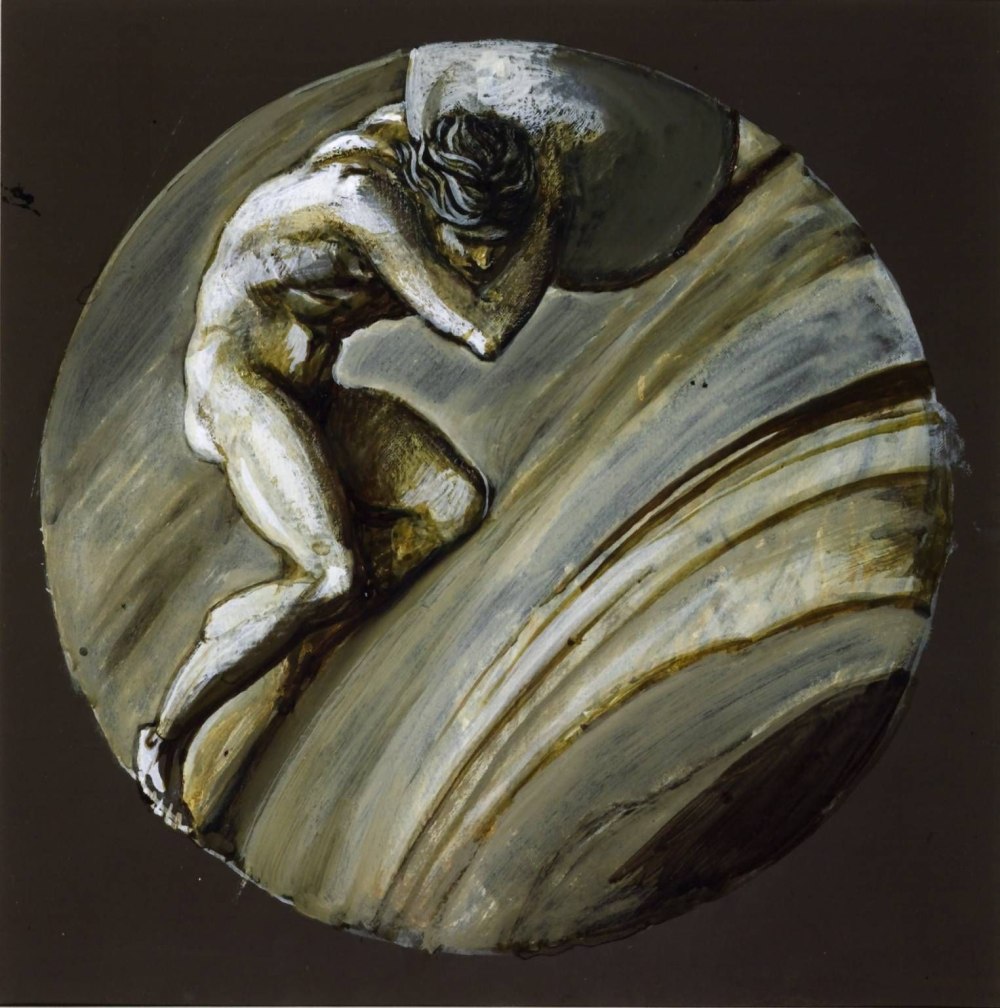 Скульптура "Сизифов труд". 1534.