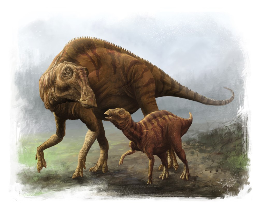 Maiasaura динозавр