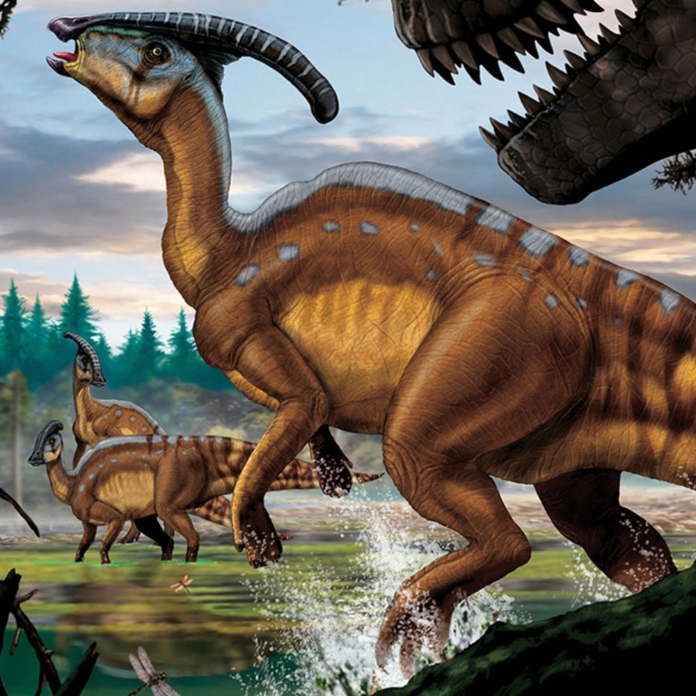 Паразауролоф (Parasaurolophus)