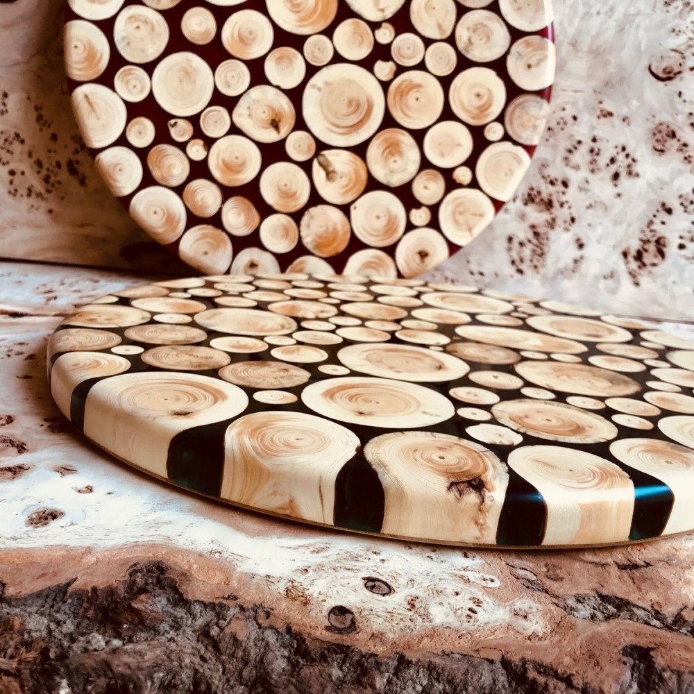Изделия из спилов дерева