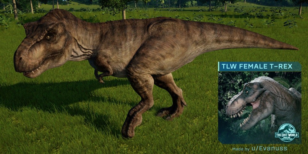 Jurassic World Evolution Тиранозавр