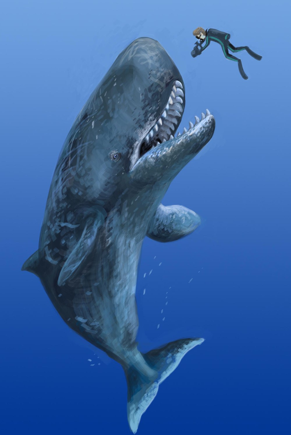 Морские чудовища МЕГАЛОДОН