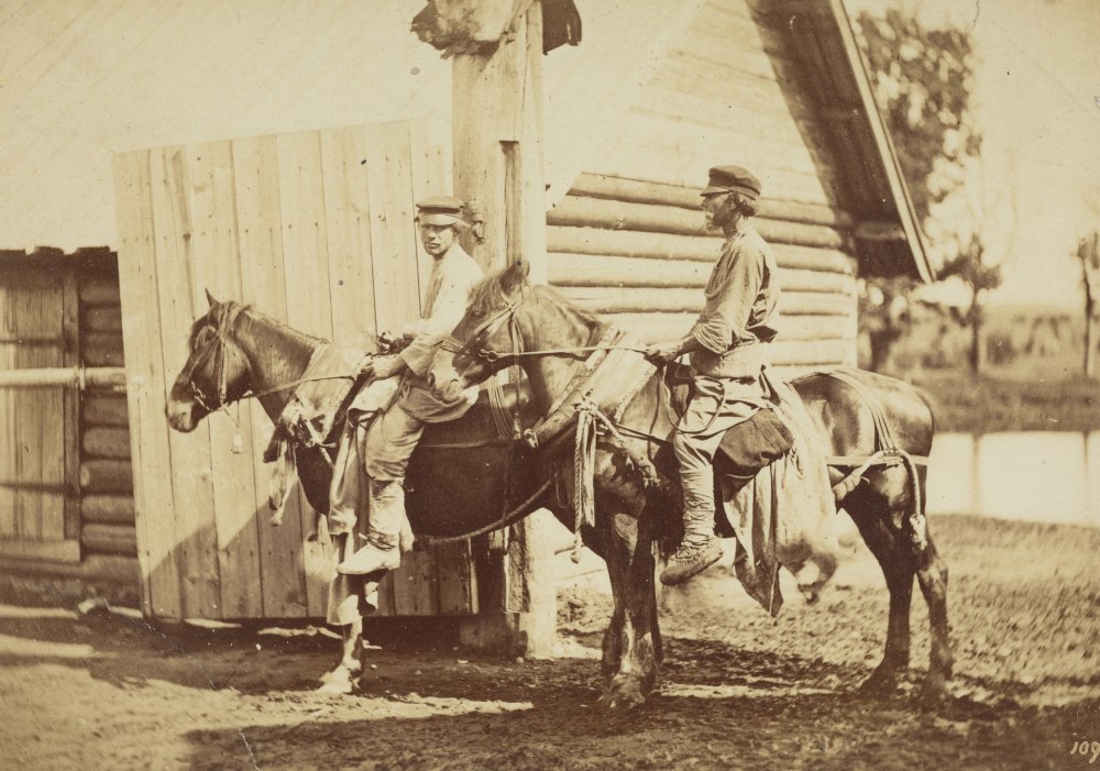 Русские типы фотограф Уильям Каррик 1860-е годы