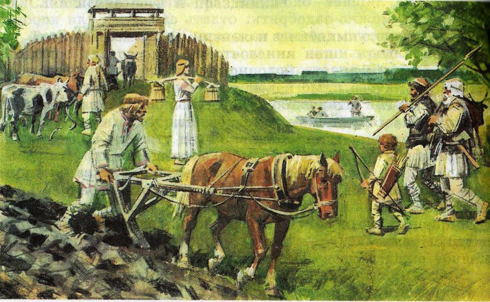 Пашенное земледелие у восточных славян