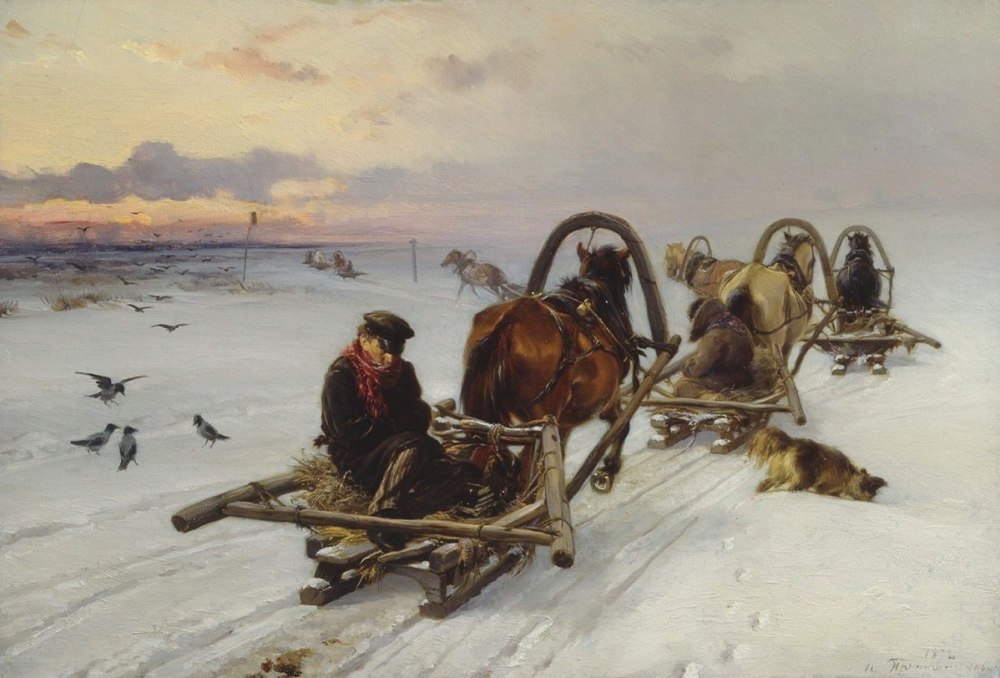 И.М. прянишников. Порожняки. 1872