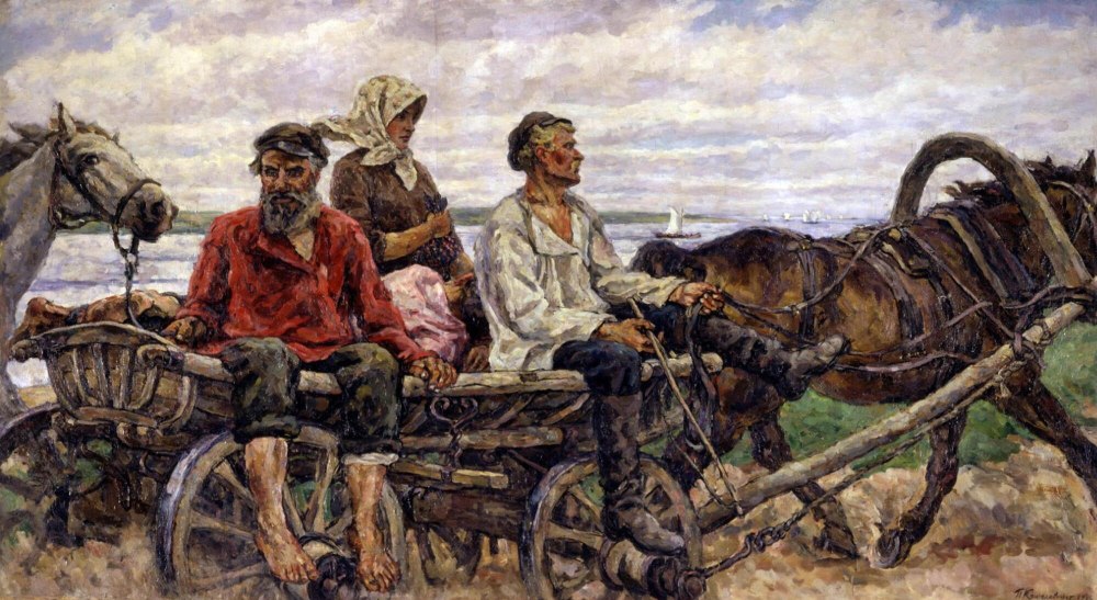 Кончаловский Новгород Возвращение с ярмарки