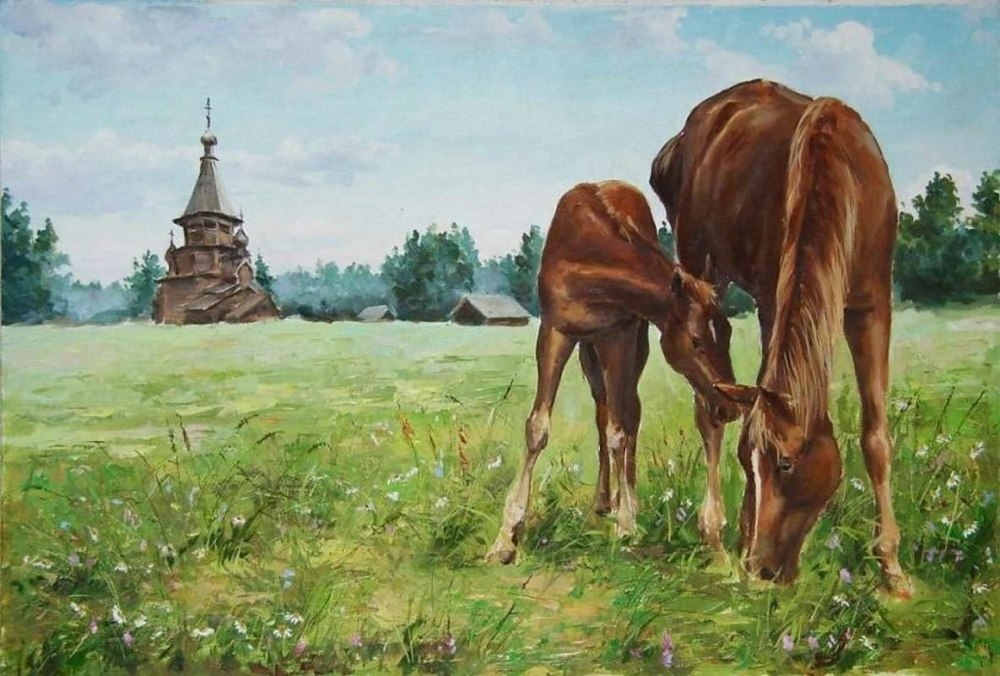 Щрилев Михаил художник картины