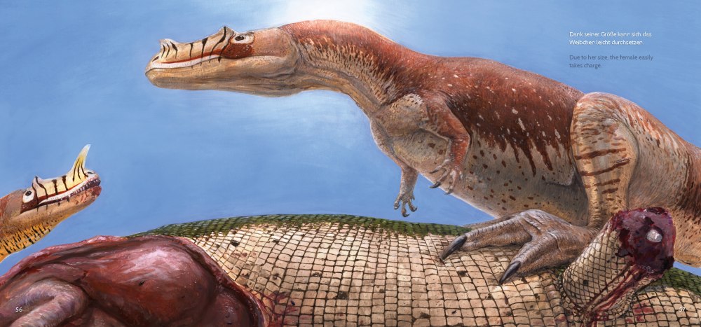 Палеоиллюстратор амфибия Paratosuchus