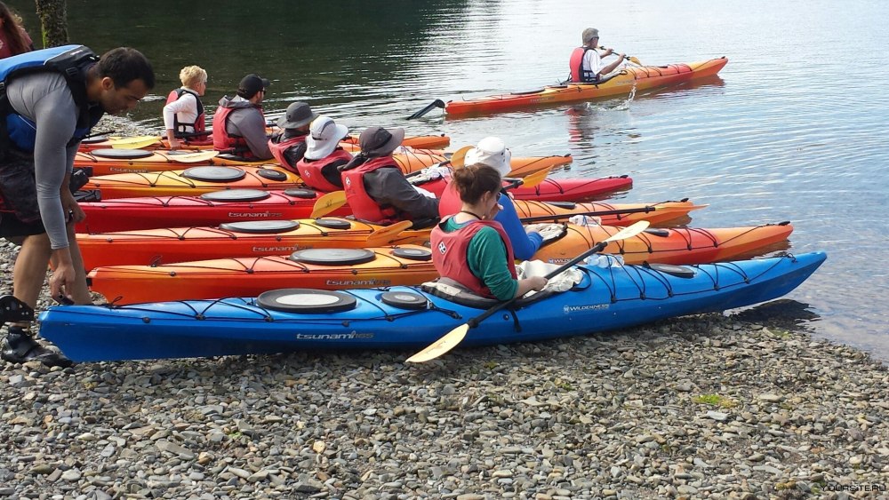 Байдарка на воде