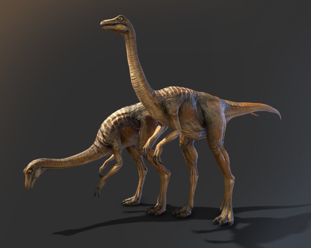 Gallimimus динозавр
