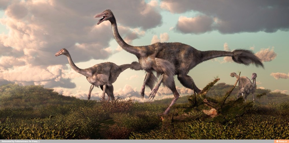 Gallimimus динозавр