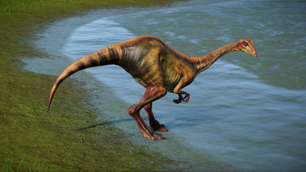 Jurassic World Evolution Струтиомим