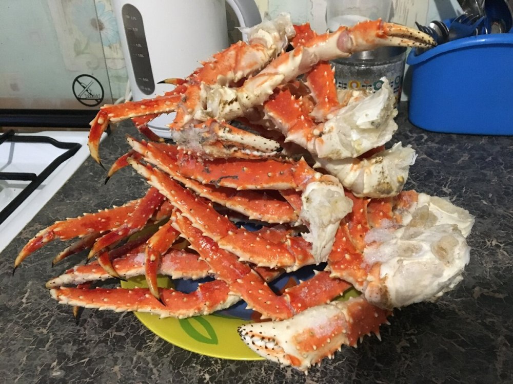 Краб Стригун и Камчатский