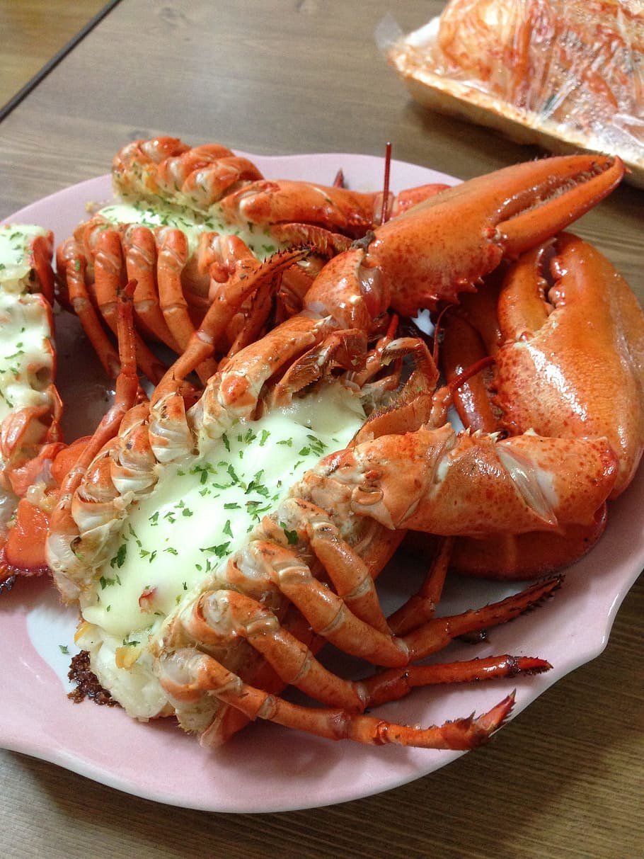 Морепродукты Омар лангуст