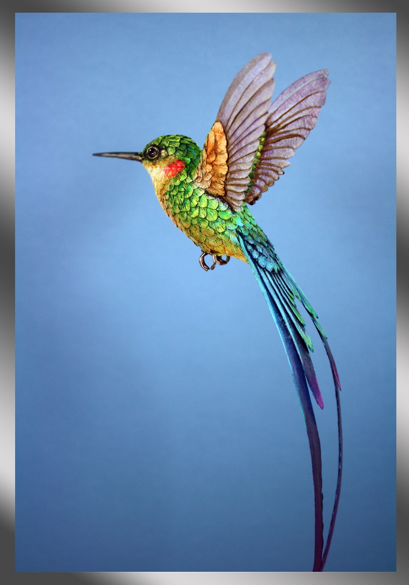 Златогорлые колибри