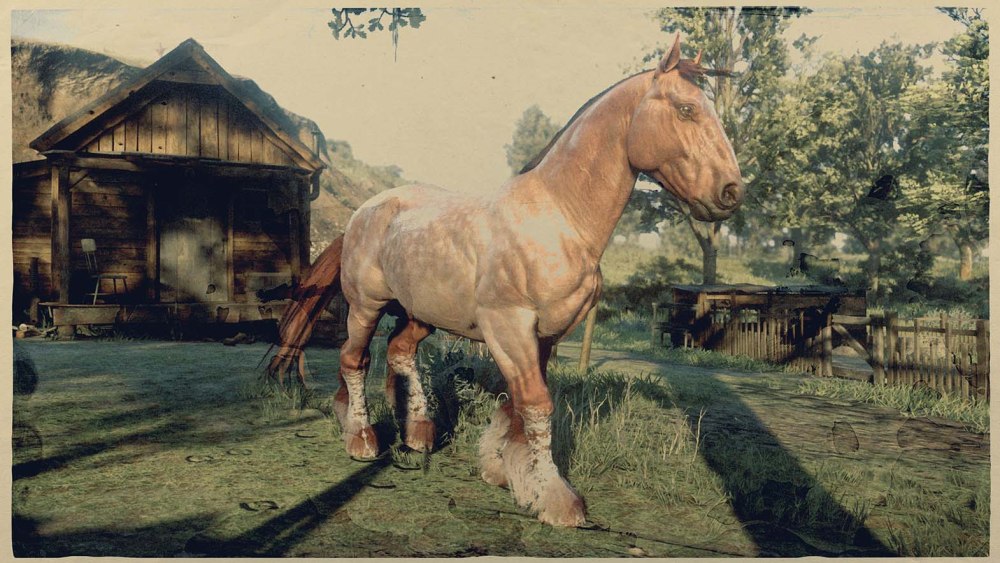 Венгерская полукровная лошадь rdr2