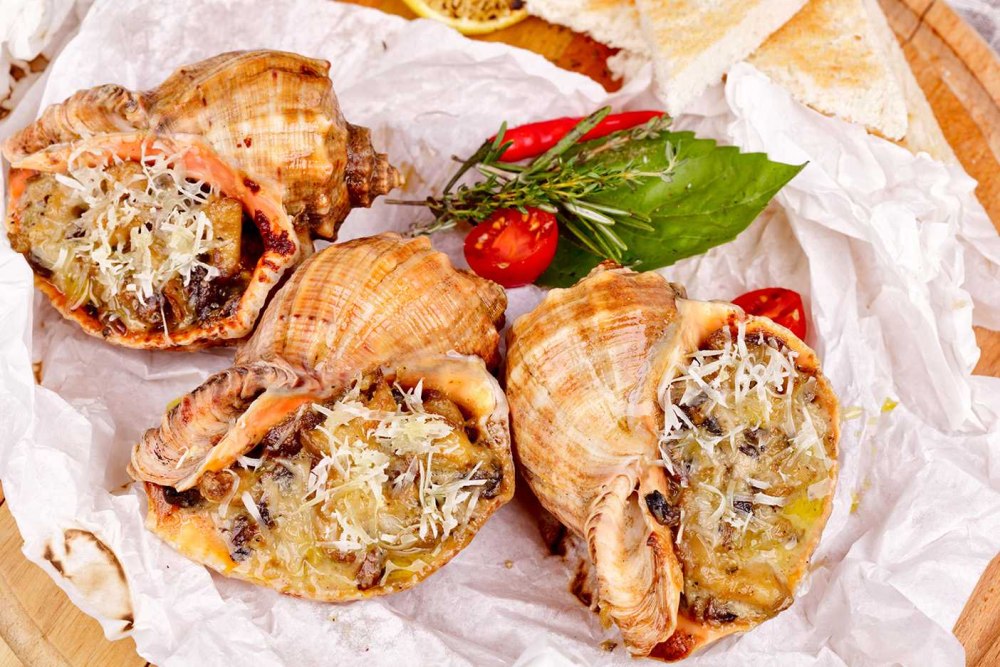 Мясо рапаны Черноморской