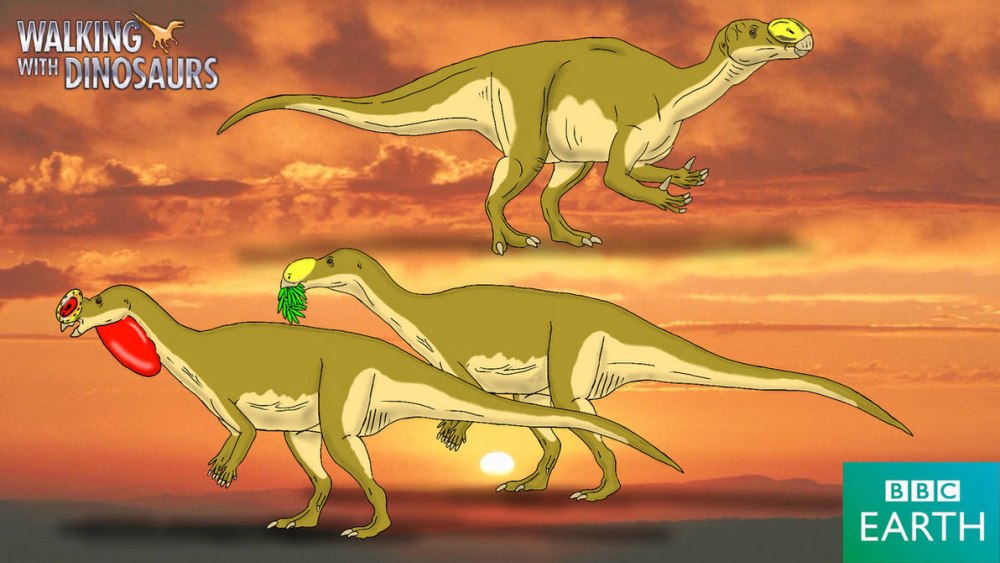 Muttaburrasaurus Walking with Dinosaurs