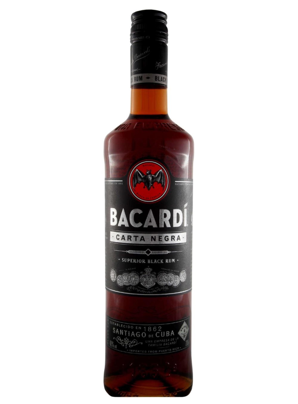 Ром Bacardi carta negra 0,7 л