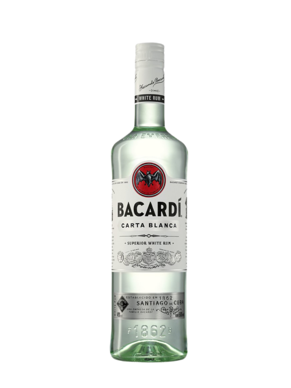 Bacardi carta Blanca 40% 0.5л