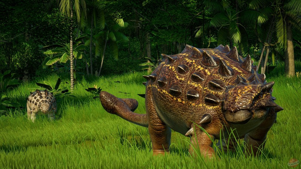 Euoplocephalus динозавр