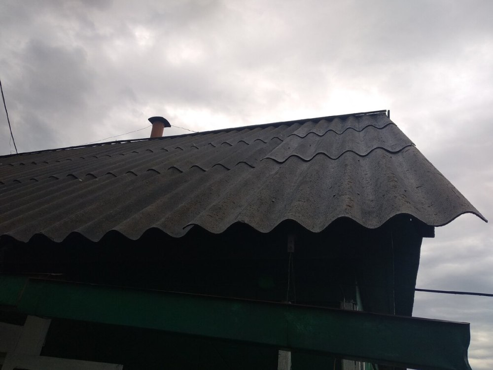 Прямоугольная юбка для шиферной крыши