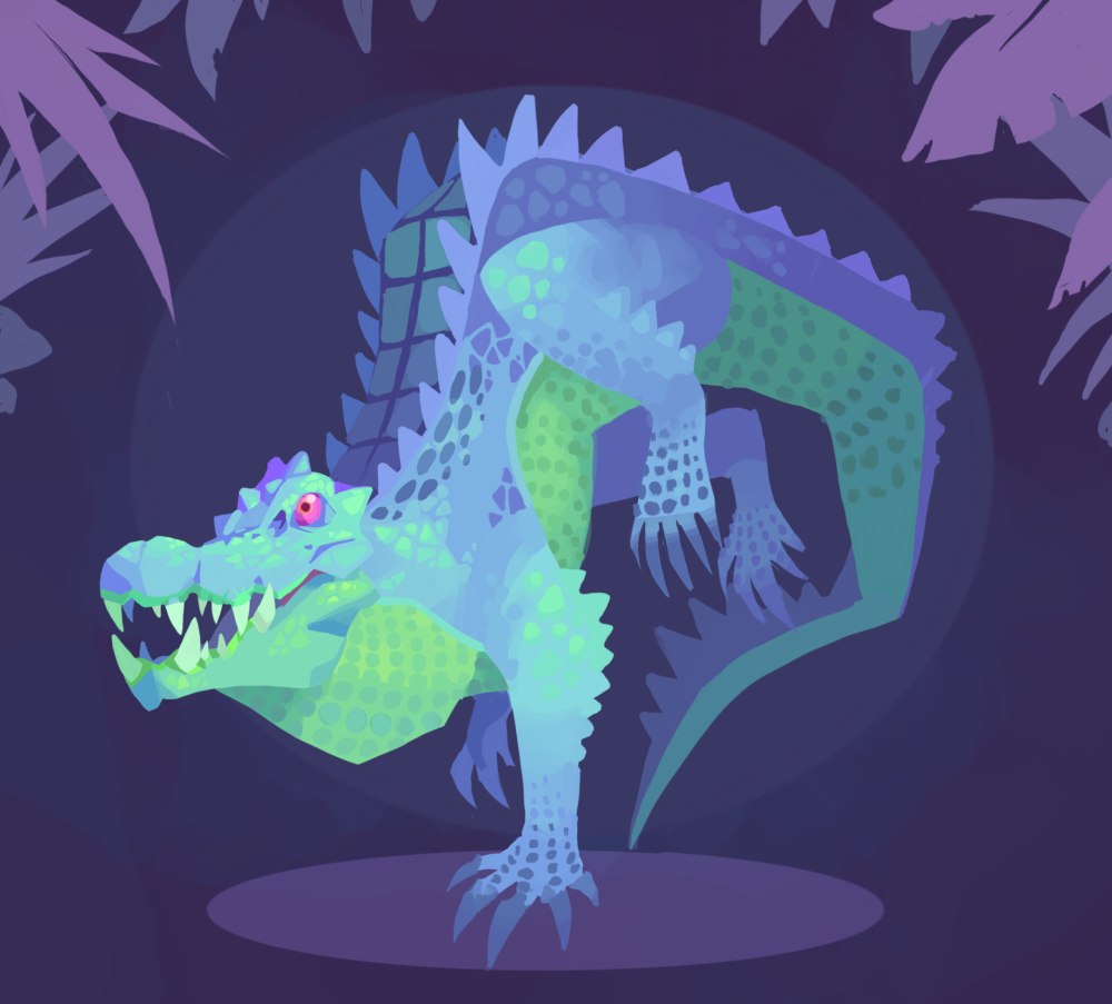 Kaprosuchus furry