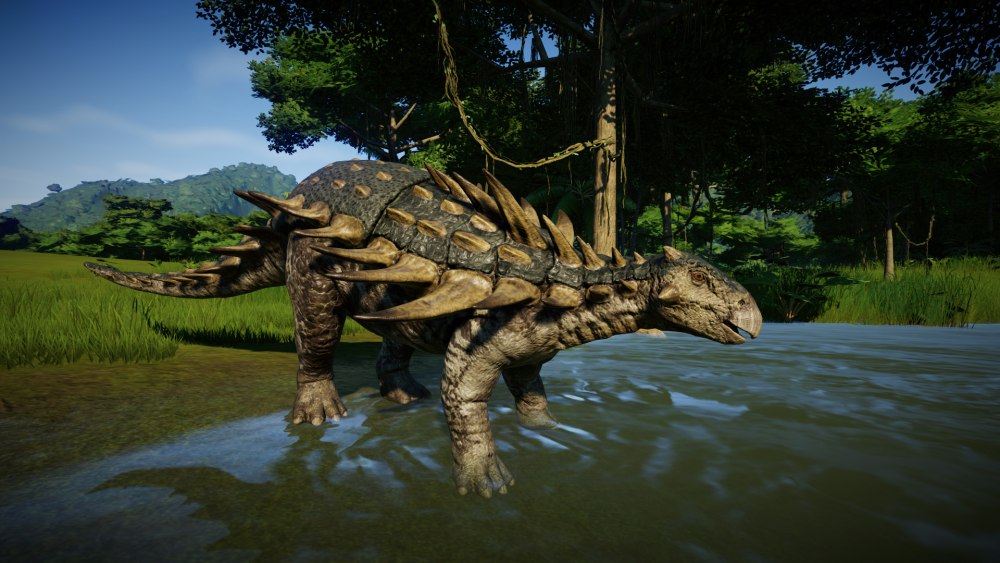 Jurassic World Evolution Полакант