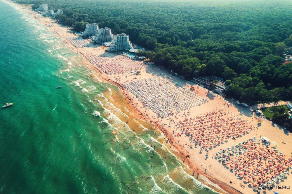 Albena Болгария пляж