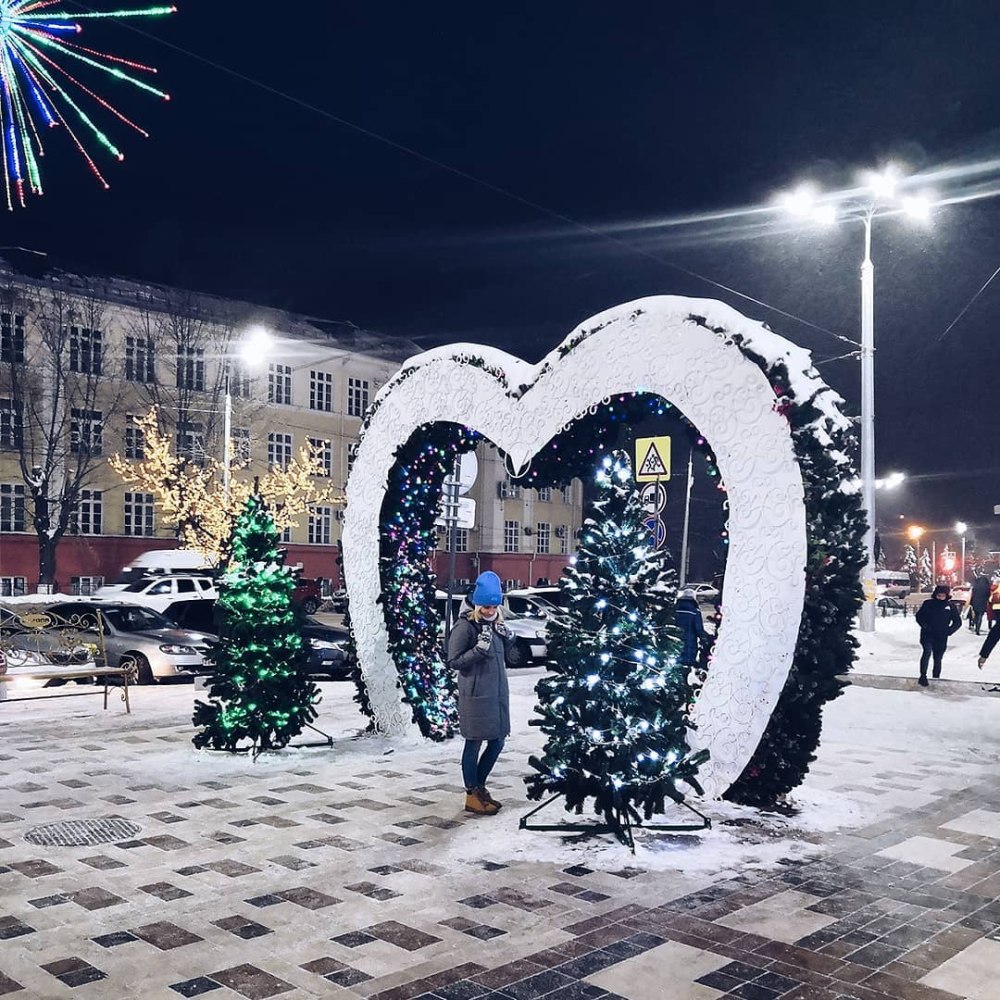 Курск зимой 2020