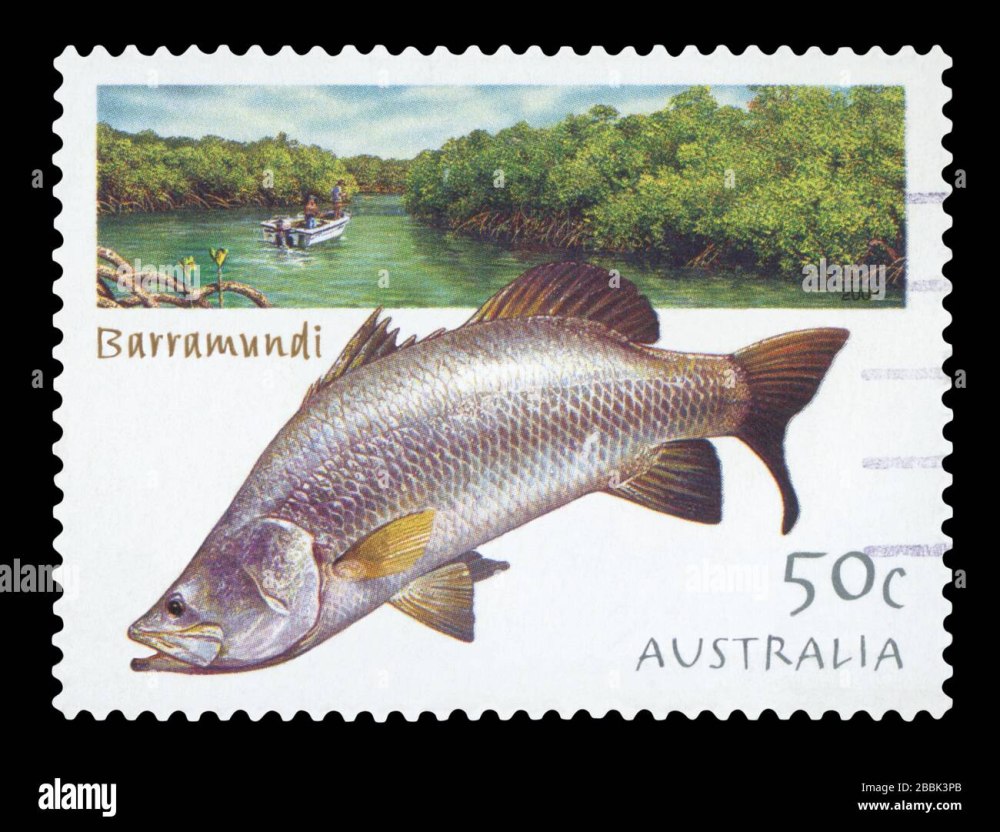 Почтовая марка Australia Fishing