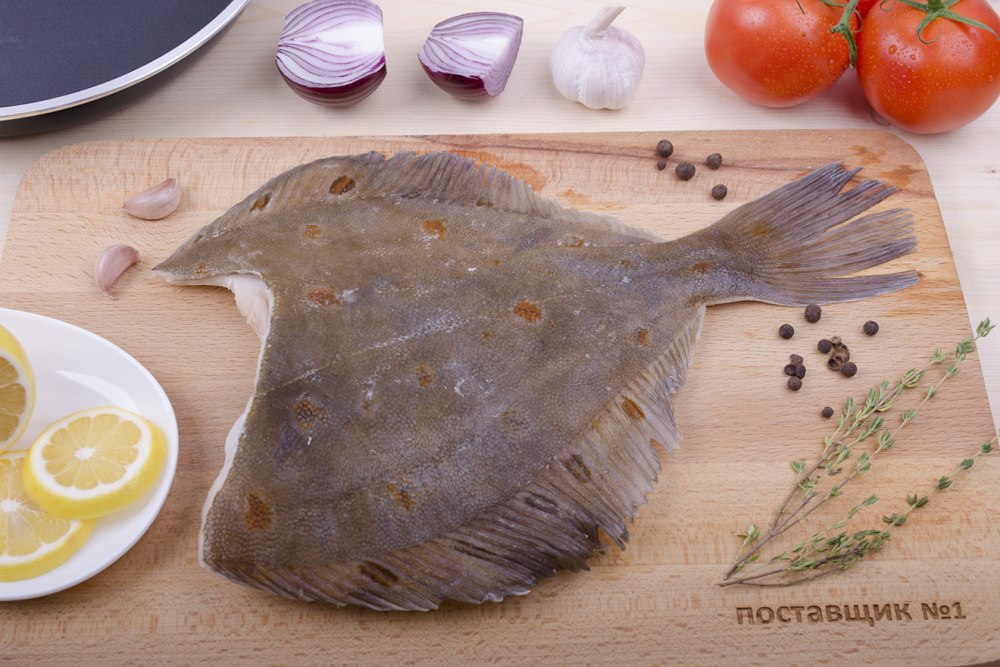 Рыба свежемороженая камбала