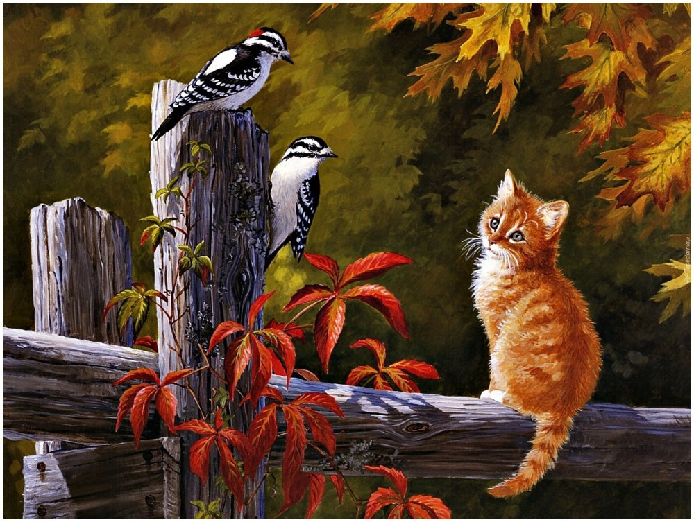 Художник-анималист persis Clayton Weirs