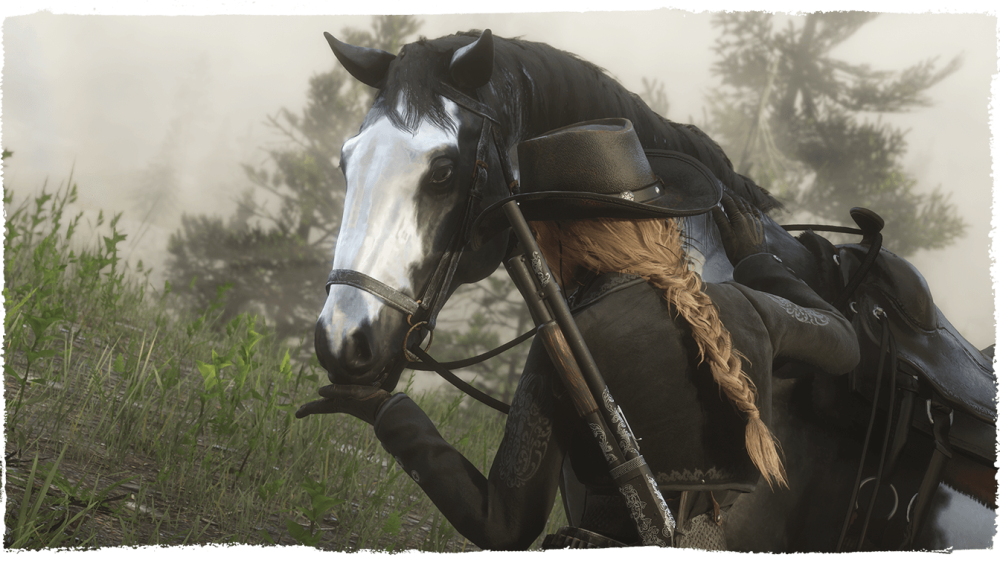 Red Dead Redemption 2 лошади