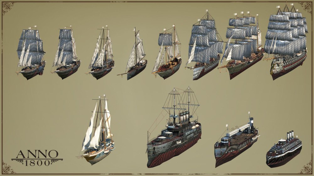 Анно 1800 флагман