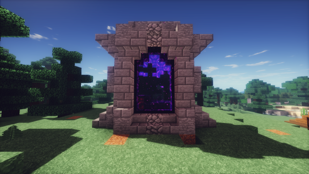 Minecraft портал в ад