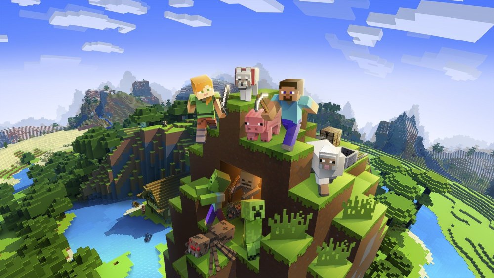 Minecraft на Нинтендо свитч