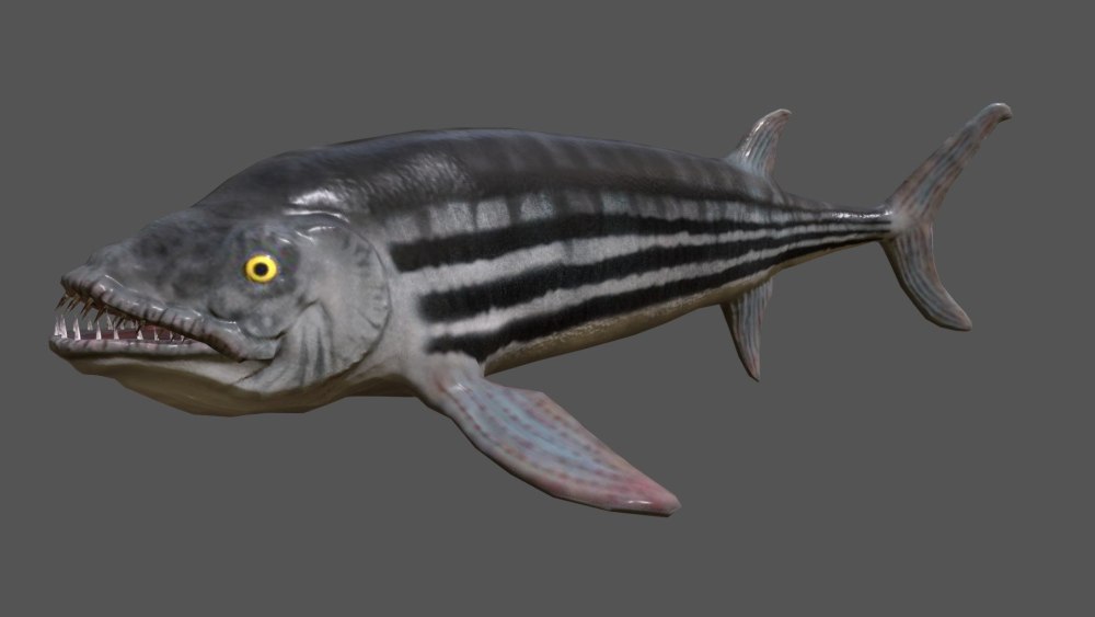 Рыба Xiphactinus