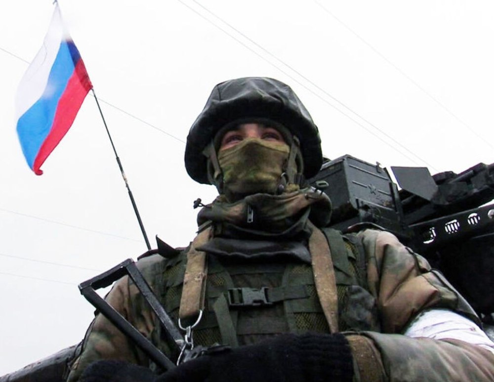 Российские солдаты на украим