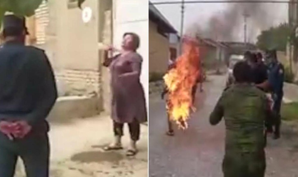 Самосожжение женщины в Намангане