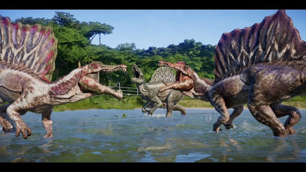 Спинозавр Jurassic World Evolution 2