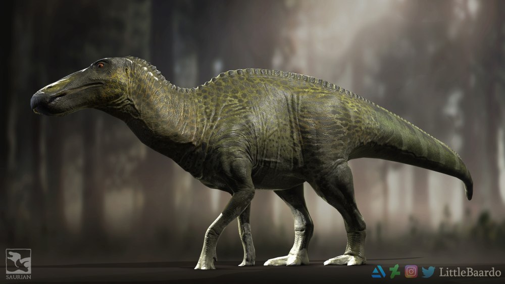 Edmontosaurus Saurian