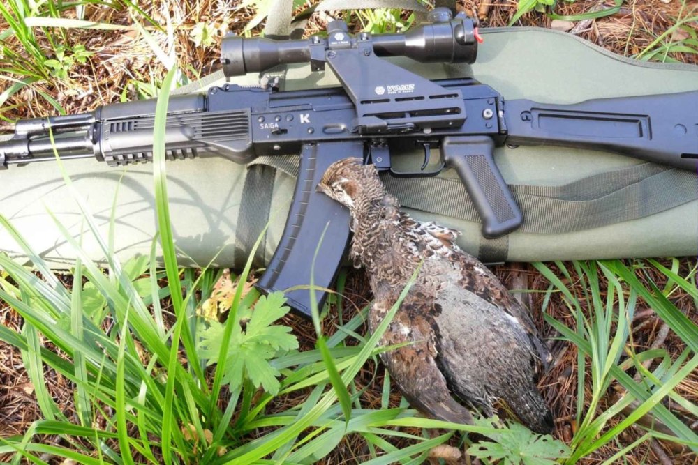 Сайга 5.45 с оптикой