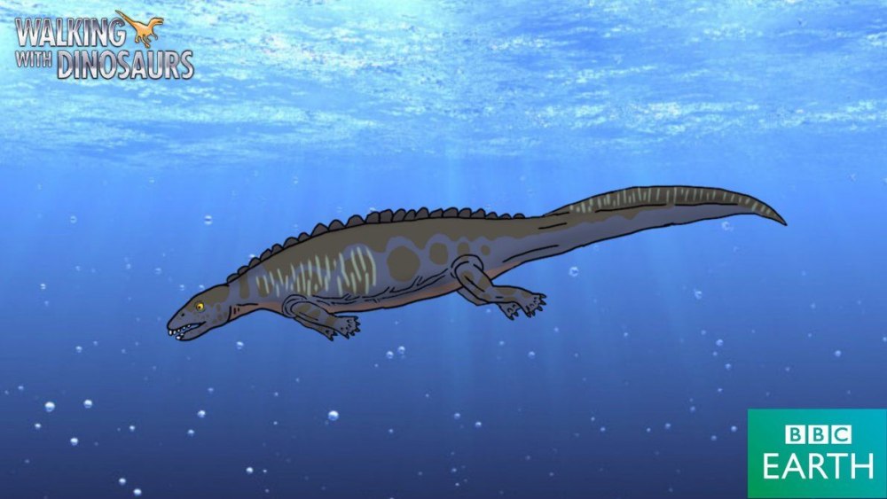 Мозазавр прогулки с морскими чудовищами