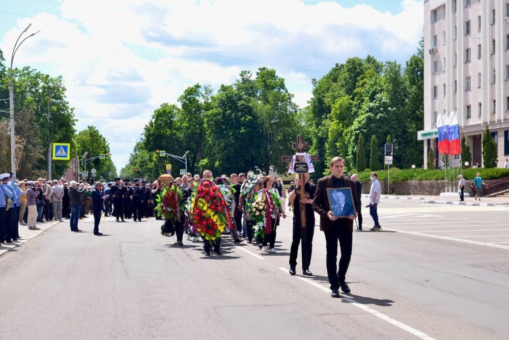 Похороны Мосякина Орел